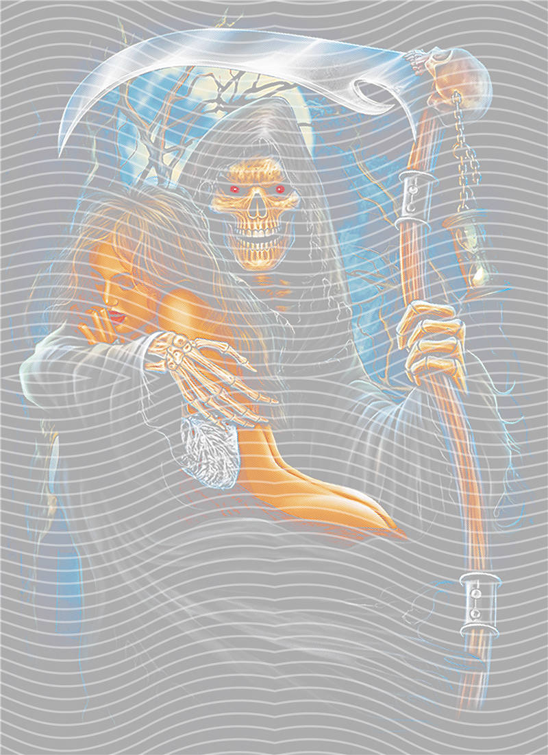 Metal band half tone-MB 408